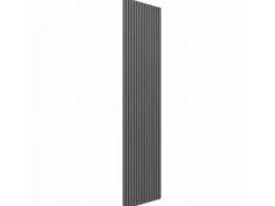 Denpanels Akustikpaneel Metal Aluminium MDF 300 x 60 x 1,9 cm Schwarz