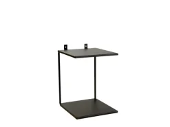 Denpanels Doppelregal für Akustikpaneel inkl. Schrauben 15 cm x 16,3 cm Schwarz