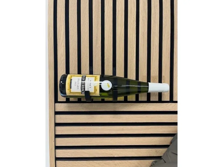 Denpanels Weinregal 3D für Akustikpaneele 23,5 cm x 13 cm x 2 cm Schwarz