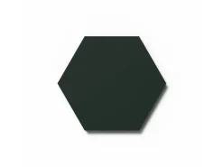 Designpaneel Hexagon Lino Conifer Clear MDF Schwarz 25 cm x 25 cm 3 Stück