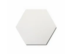 Designpaneele Hexagon Clear Weiß Filz 25 cm x 25 cm 3 Stück