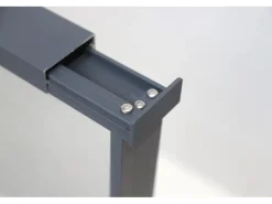 Dieda Geländer Linus Vario Seitliche Montage Aluminium 100 cm x 100 cm Anthrazit