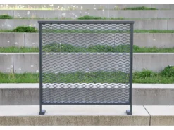 Dieda Geländer Linus Vario Aluminium 100 cm x 100 cm Anthrazit