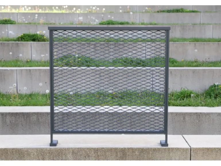 Dieda Geländer Linus Vario Aluminium 100 cm x 100 cm Anthrazit