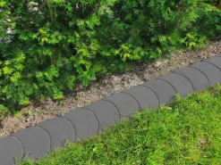 Diephaus Randstein Mähroboter Anthrazit 15 x 24 x 4 cm