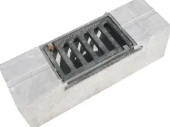 Diephaus Schlitzrinne Entwässerungsschacht Grau 50 x 16 x 16 cm