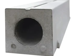 Diephaus Schlitzrinne Grau 100 x 16 x 16 cm