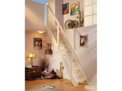 Dolle Raumspartreppe Bern Buche-Leimholz unbehandelt FSC®