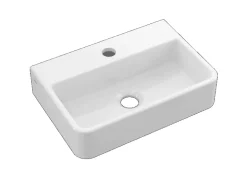 Domberg Waschbecken DB2006 38,5 cm x 26 cm Weiß