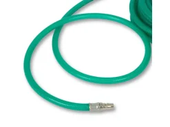 EBERTH Druckluftschlauch Länge 10m Durchmesser 10mm x 14mm 3/8 Kupplung 24 Bar