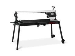 EBERTH Fliesenschneider 1500W 250mm Diamanttrennscheibe 1020mm Schnittlänge