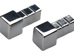 Ecke Quadrat-Abschlussprofil Edelstahl poliert 10 mm (2 Stk.)