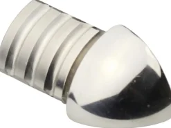 Ecke Viertelkreis-Abschlussprofil Edelstahl poliert 10 mm (2 Stk.)