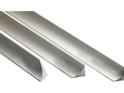 Eckfuge Alu eloxiert Silber gebürstet 15 mm x 2,5 m