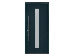 EcoStar Haustür Isopro IP 020S Anthrazitgrau 110 cm x 210 cm DIN L