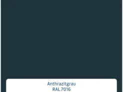 EcoStar Haustür Isopro IP 020S Anthrazitgrau 110 cm x 210 cm DIN L