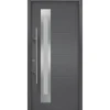 EcoStar Haustür Isopro IP 780S 110 cm x 210 cm Anthrazit-Metallic Anschlag Links