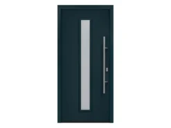 EcoStar Haustür Isopro IP 020S Anthrazitgrau 110 cm x 210 cm DIN R