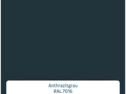 EcoStar Haustür Isopro IP 810S Anthrazitgrau 110 cm x 210 cm DIN L