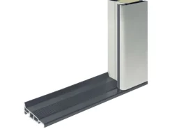 EcoStar Haustür Isopro IP 780S 110 cm x 210 cm Anthrazitgrau Anschlag Links