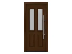 EcoStar Haustür Isopro IP 410S Terrabraun 110 cm x 210 cm DIN R