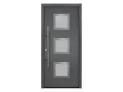 EcoStar Haustür Isopro IP 810S Anthrazitmetallic 110 cm x 210 cm DIN L