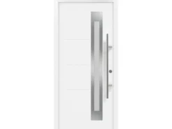 EcoStar Haustür Isopro Secur Motiv 780S RAL 9016 Weiß DIN links