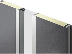 EcoStar Haustür Isopro Secur Motiv 810S RAL 9007 Graualuminium DIN links