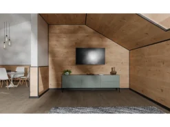 Egger Abdeckleiste Wandverkleidung Decowall AL537 Schwarz 2,4 m