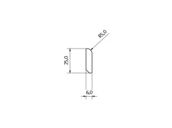Egger Abdeckleiste Wandverkleidung Decowall AL003 Rovigo 2,4 m Beton