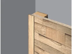 Egger Abdeckleiste Wandverkleidung Decowall AL007 Laxfield 2,4 m Eiche