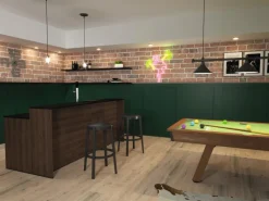 Egger Design-Wandpaneele DecoWall Wismar Backstein 125 x 66 cm