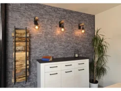 Egger Design-Wandpaneele DecoWall Narva Schiefer 125 cm x 66 cm