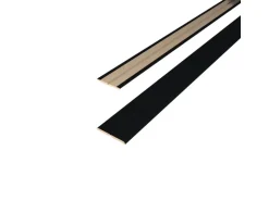 Egger Faltleiste Wandverkleidung Decowall FL537 Schwarz 2,4 m