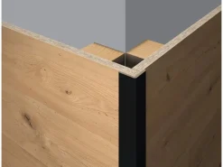 Egger Faltleiste Wandverkleidung Decowall FL537 Schwarz 2,4 m