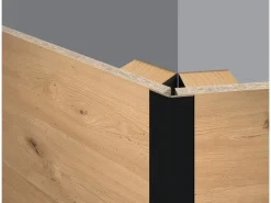 Egger Faltleiste Wandverkleidung Decowall FL537 Schwarz 2,4 m