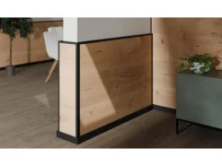 Egger Faltleiste Wandverkleidung Decowall FL537 Schwarz 2,4 m