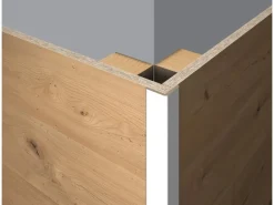 Egger Faltleiste Wandverkleidung Decowall FL201 Weiß 2,4 m