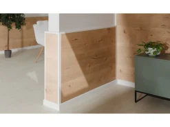 Egger Winkelleiste Wandverkleidung Decowall WL201 2,4 m Weiß