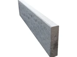 EHL Randstein Form C Grau 100 cm x 25 cm x 6 cm