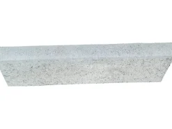 EHL Rasenkantenstein Grau mini abgerundet 50 cm x 15 cm x 5 cm