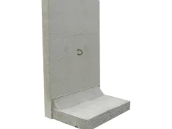 EHL Stützwinkel L-Stein 50 cm x 180 cm Sicht Lf.1 Wandstärke 12 cm Grau