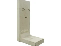 EHL Stützwinkel L-Stein 50 cm x 130 cm Sicht Lf.1 Wandstärke 12 cm Grau