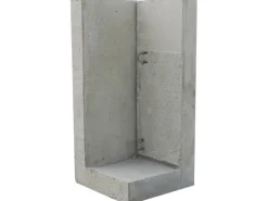 EHL Stützwinkel L-Stein Einleitig 50 x 105 cm Sicht Lf.1 Ecke Wandstärke 12 cm