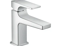 Einhebel-Waschtischarmatur Metropol 100 mit Hebelgriff m. Push-Open Ablaufgar.