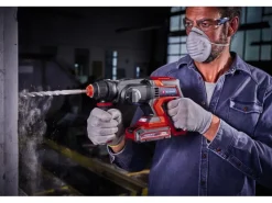 Einhell Akku-Bohrhammer TE-HD 18/20 Li Solo mit Koffer