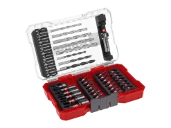 Einhell Impact-Bit-Set M-Case Metall-, Stein- und Holzspiralbohrern 39-teilig