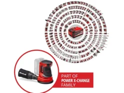 Einhell Power X-Change Akku-Exzenterschleifer TE-RS 18 Li Solo
