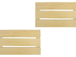 Einlegeboden für Holzkisten 2 Stück Kiefer