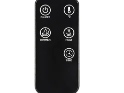 EL Fuego Elektrokamin Kitzbühel Stein mit Heizung 1,8 kW